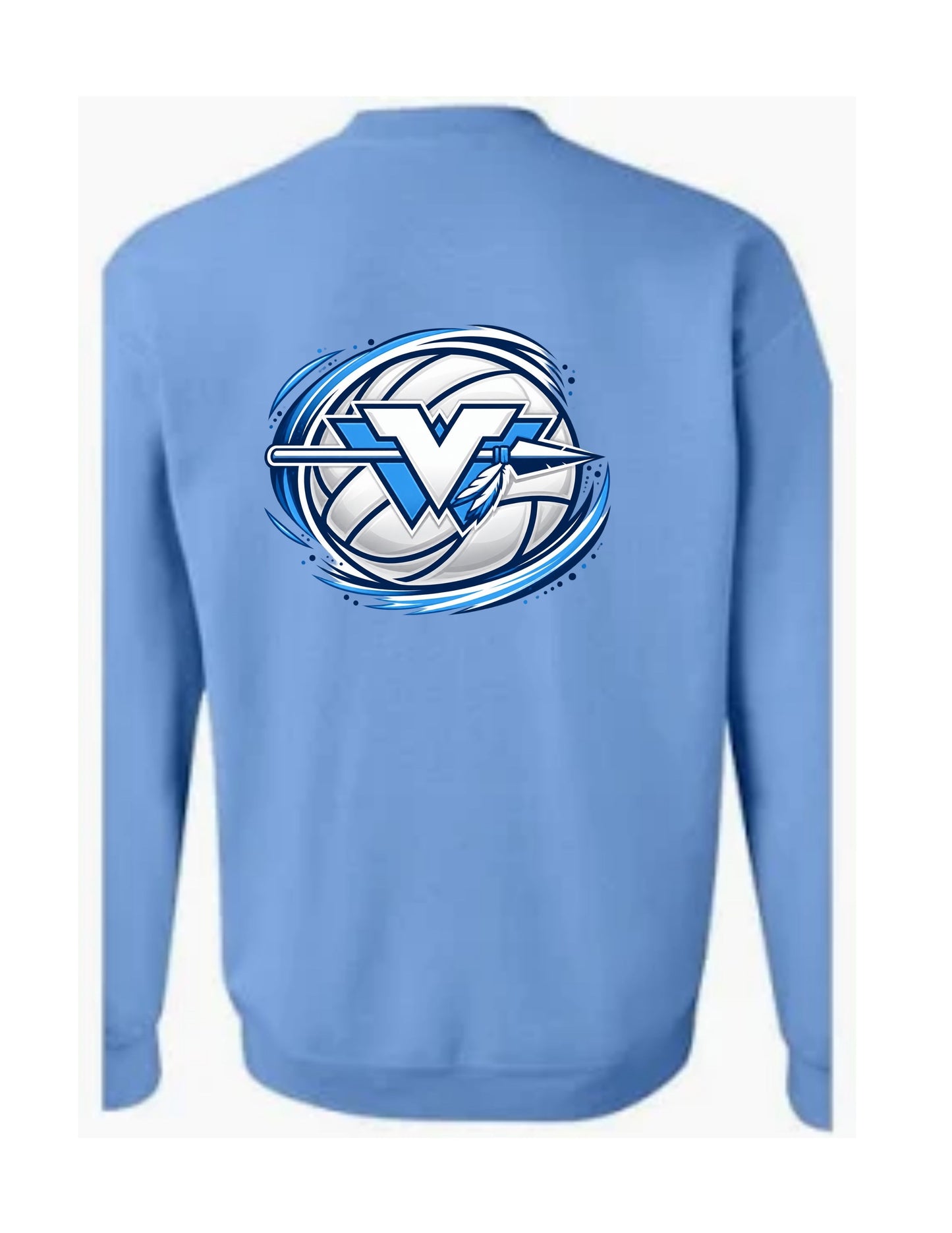 Wayne Valley Volleyball Crewneck Sweatshirt Style #6