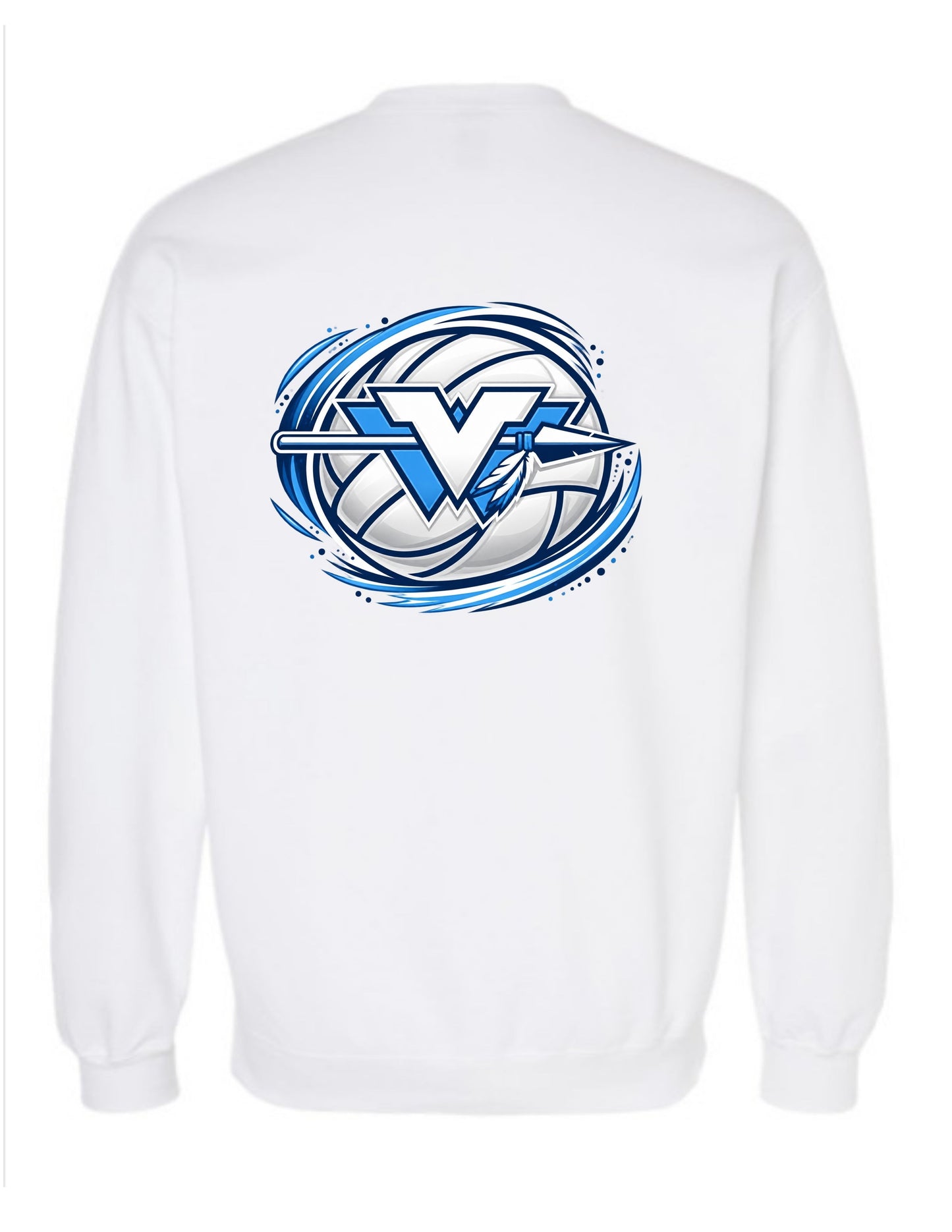 Wayne Valley Volleyball Crewneck Sweatshirt Style #6
