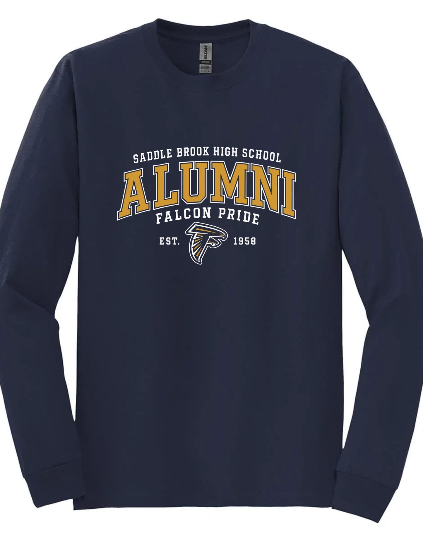 Saddle Brook High School Alumni Long Sleeve T-Shirt