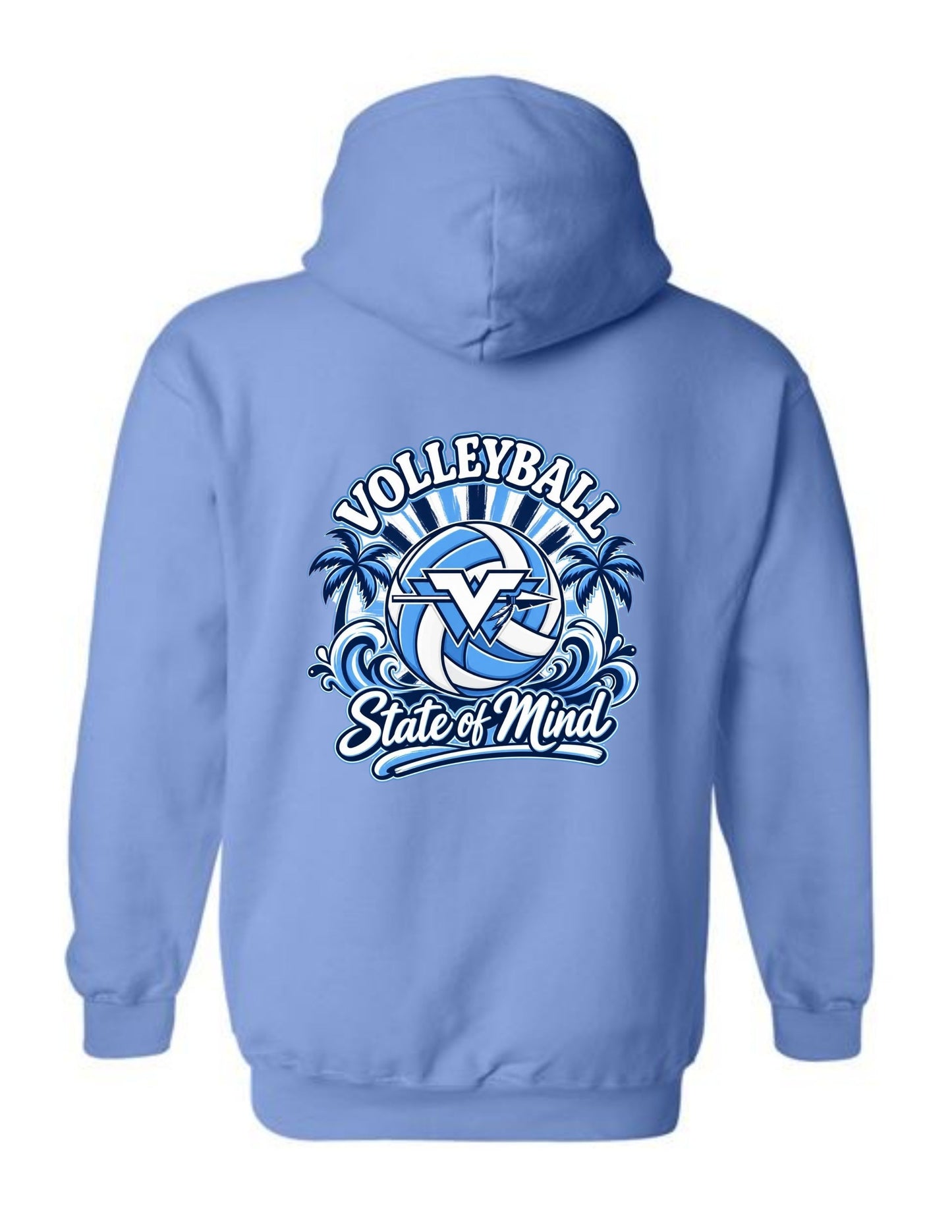 Wayne Valley Volleyball Hooded Sweatshirt Style #5