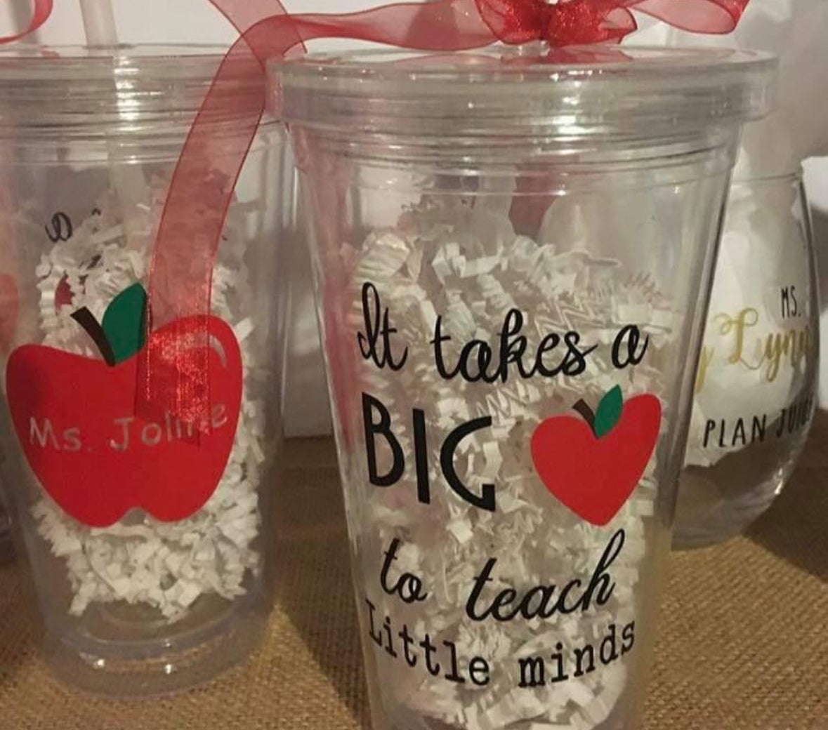 Teacher Plastic Tumbler