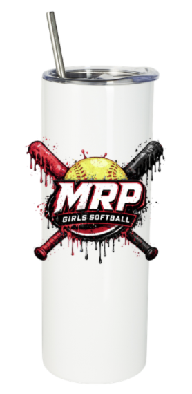 MRP Girls Softball Skinny Tumbler