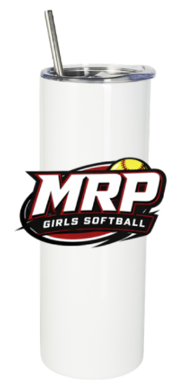 MRP Girls Softball Skinny Tumbler