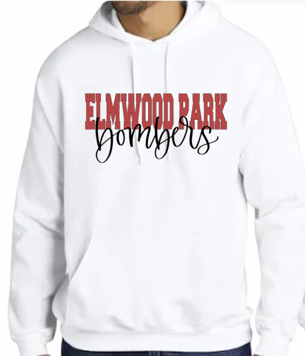 Bombers Youth Script Hoodie