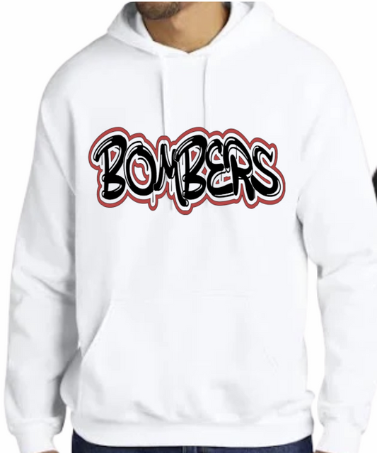 Bombers Youth Graffiti Hoodie