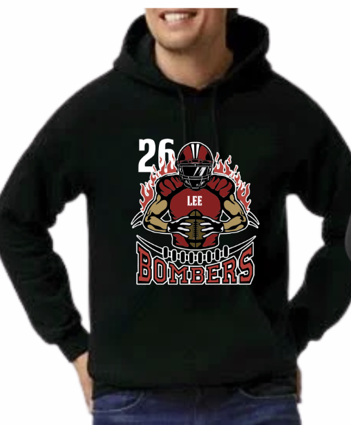 Bombers Personalized Player Hoodie