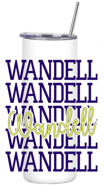 Wandell Repeat Skinny Tumbler