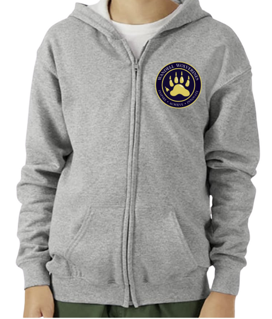 Wandell Youth Zip Up Hoodie