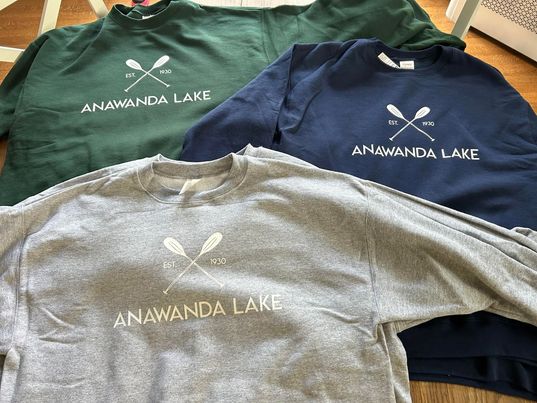 Anawanda Lake XXL Adult Crewneck Sweatshirt