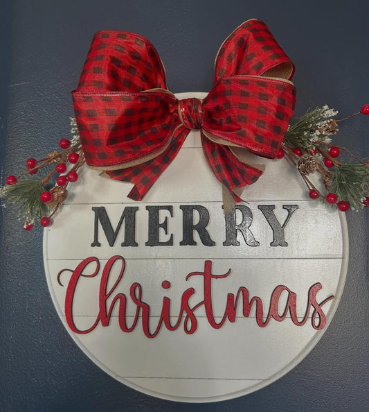 Merry Christmas Sign