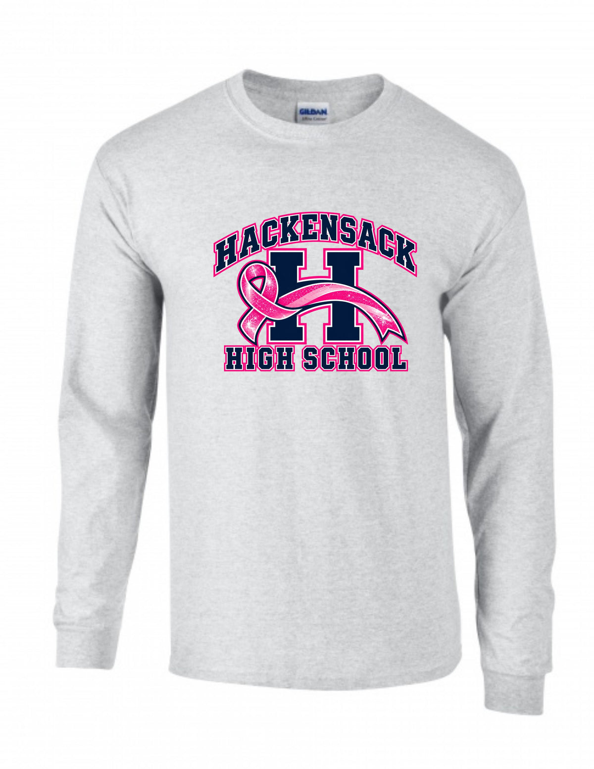 HHS Comets Pink Out Long Sleeve T-Shirt