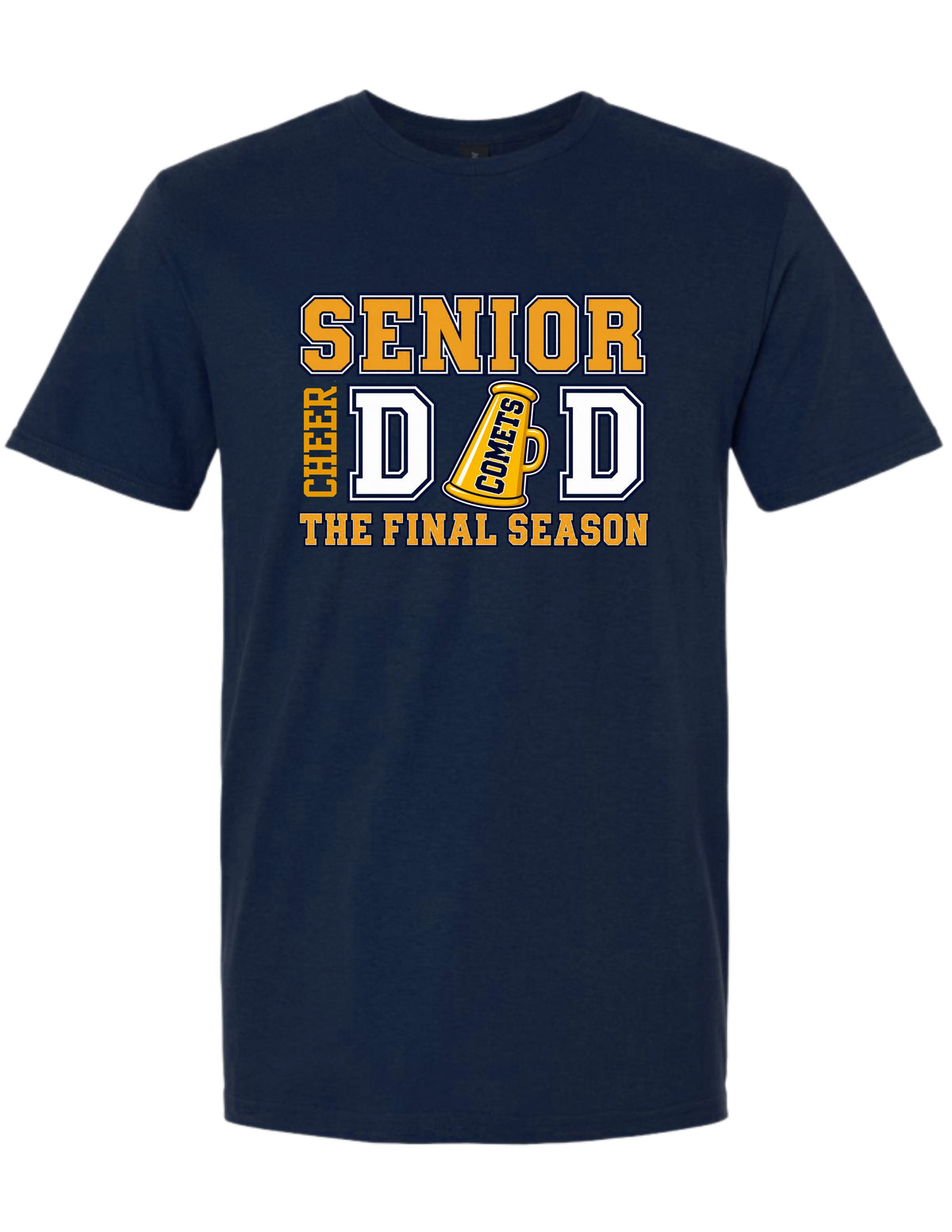 HHS Comets Senior MOM/DAD Cheer T-Shirt