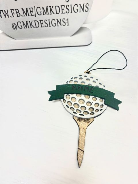 Panthers Golf Ornament