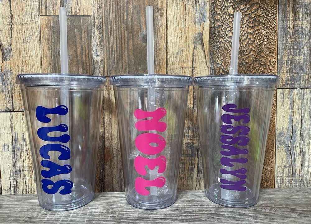 Clear Plastic Tumbler