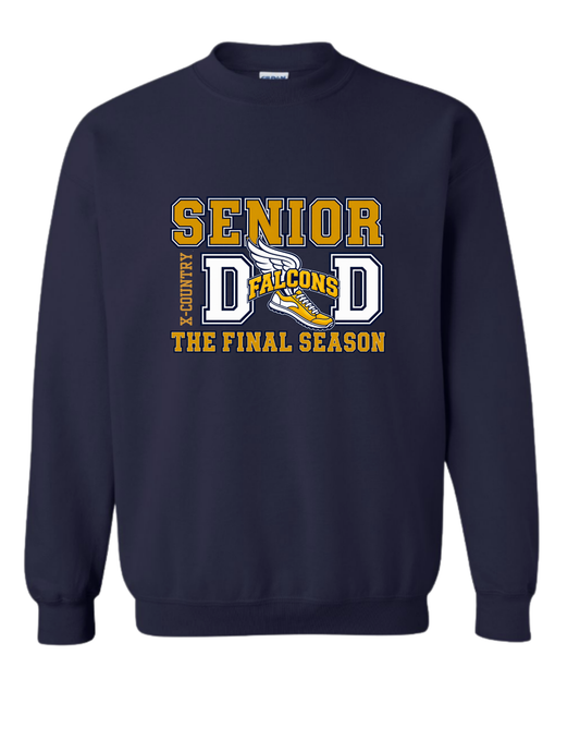 SBHS Senior X-Country Dad Crewneck Sweatshirt