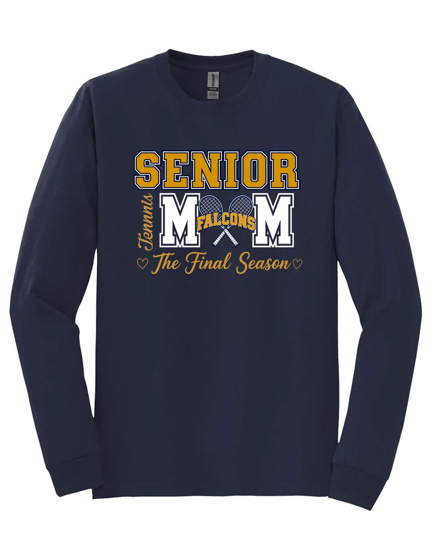 SBHS Senior Tennis Mom Long Sleeve T-Shirt