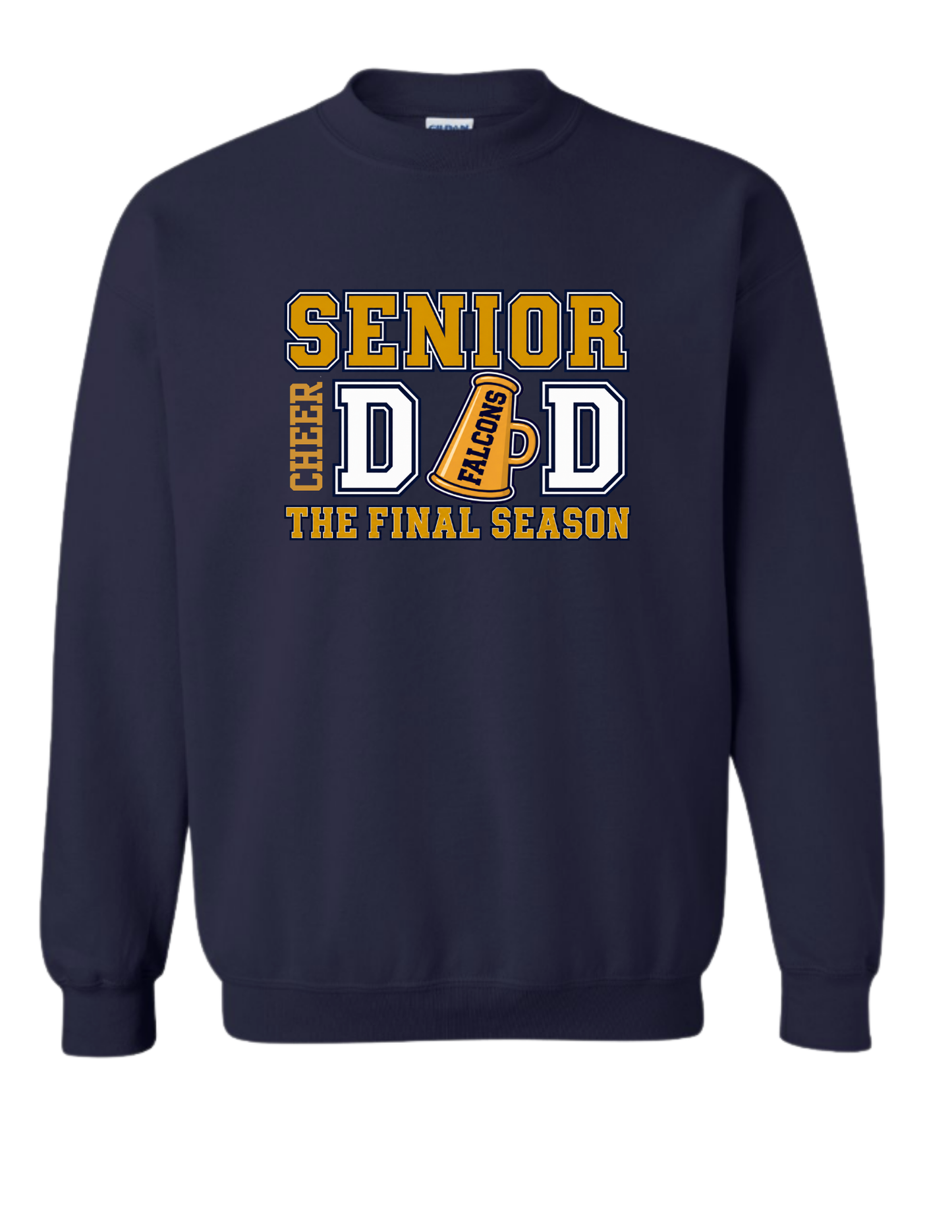 SBHS Senior Cheer Dad Crewneck Sweatshirt