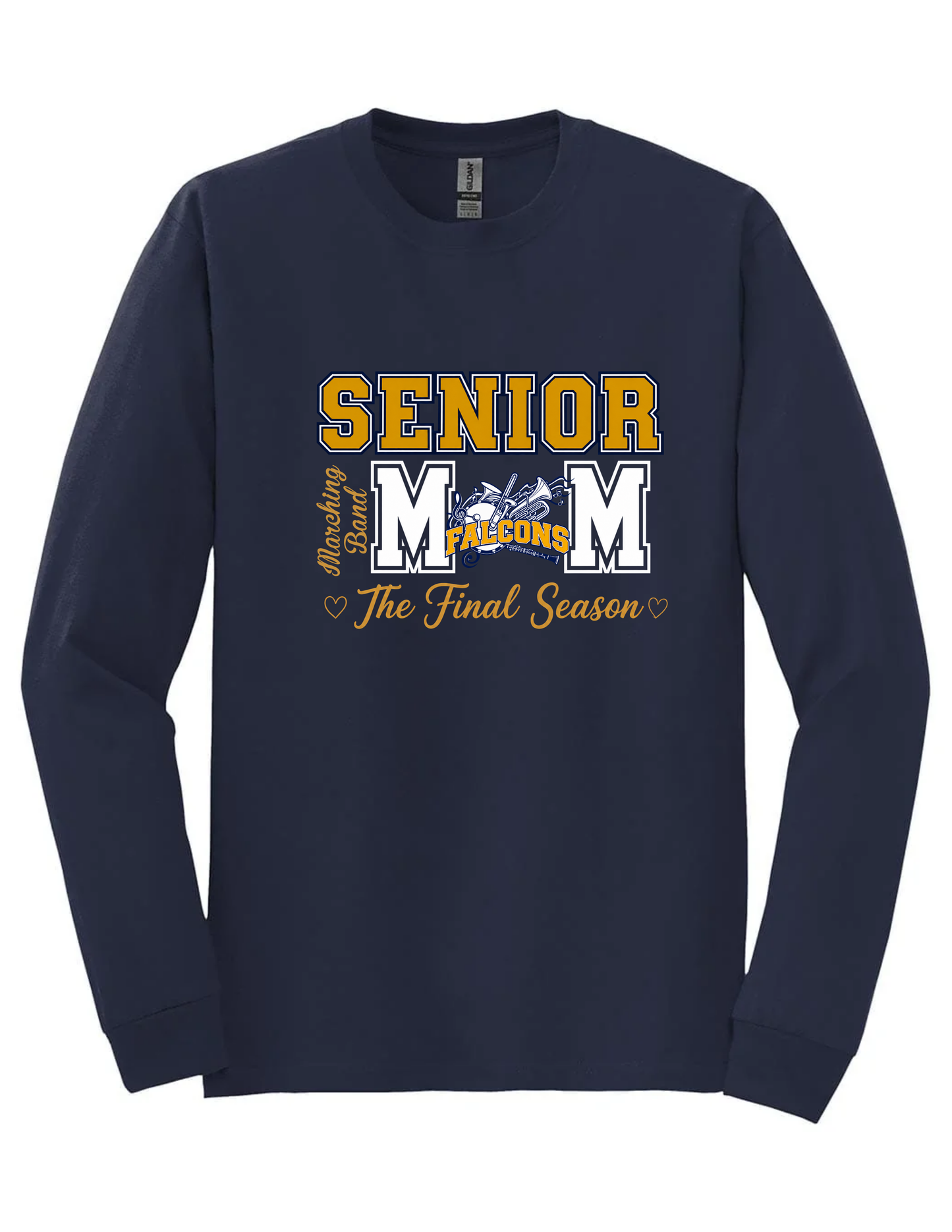 SBHS Senior Marching Band Mom Long Sleeve T-Shirt