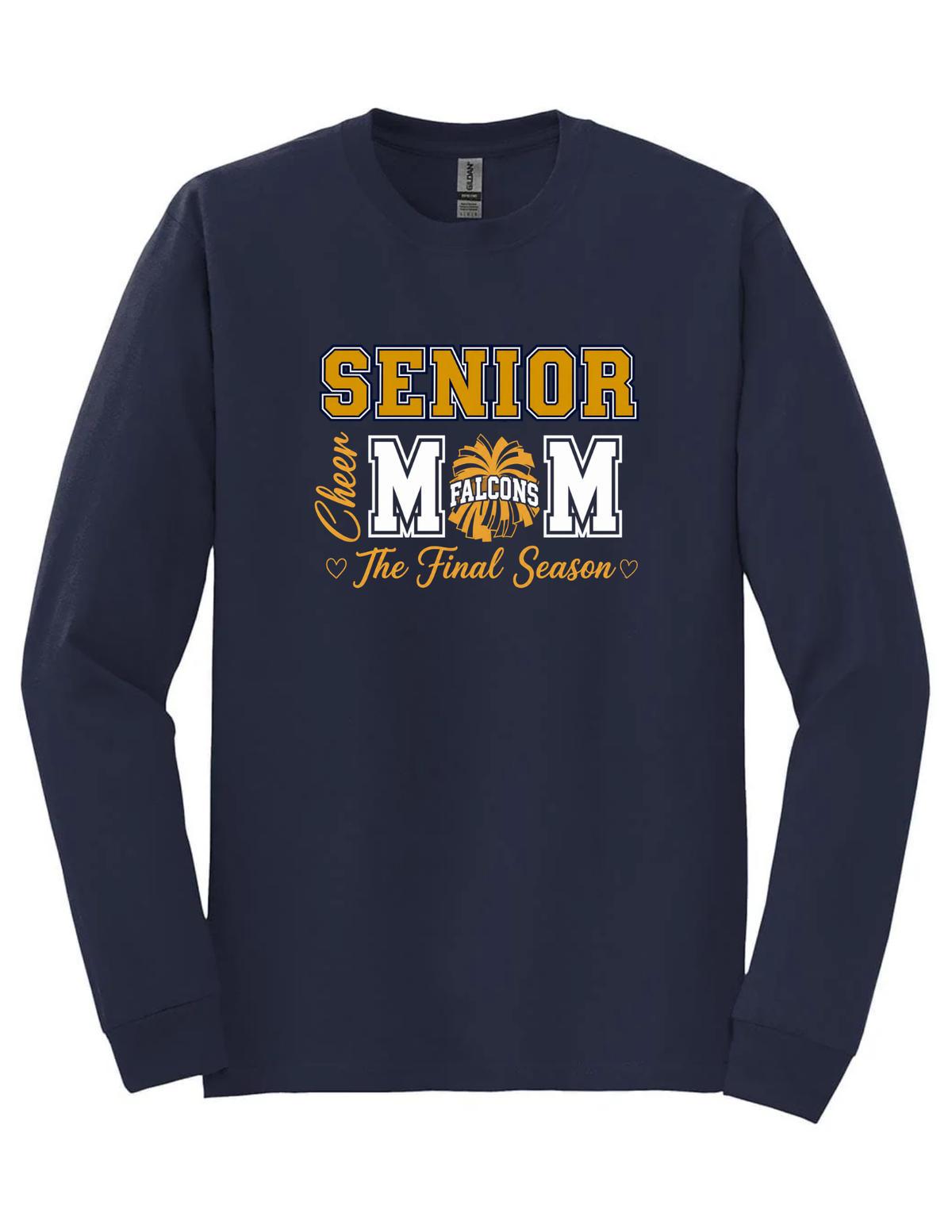 SBHS Senior Cheer Mom Long Sleeve T-Shirt