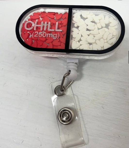Acrylic Badge Reel Shakers
