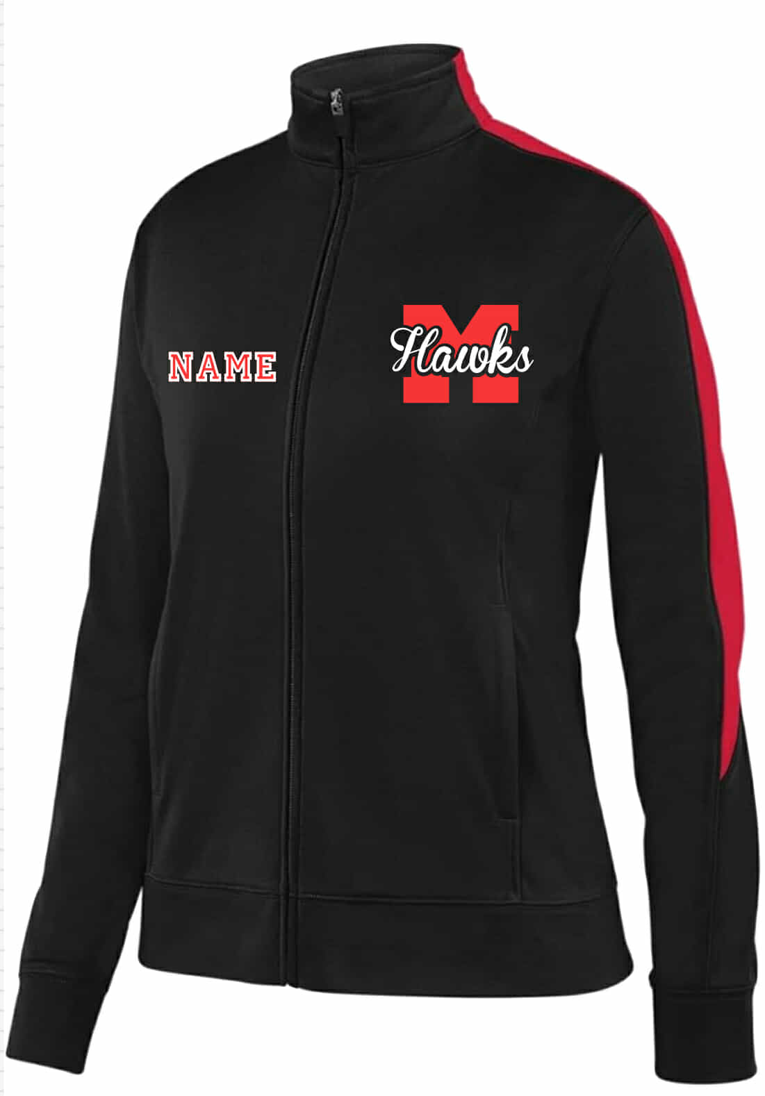 Maywood Hawks Warmup Jacket Adult Size