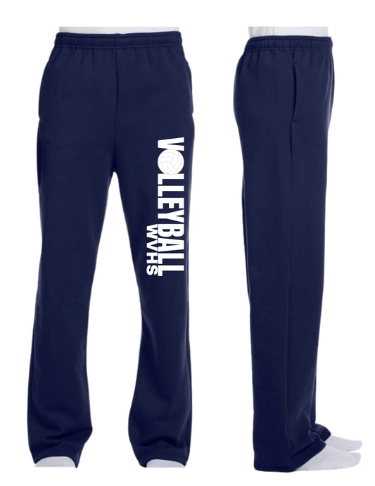 Wayne Valley Volleyball Open Bottom Sweatpants