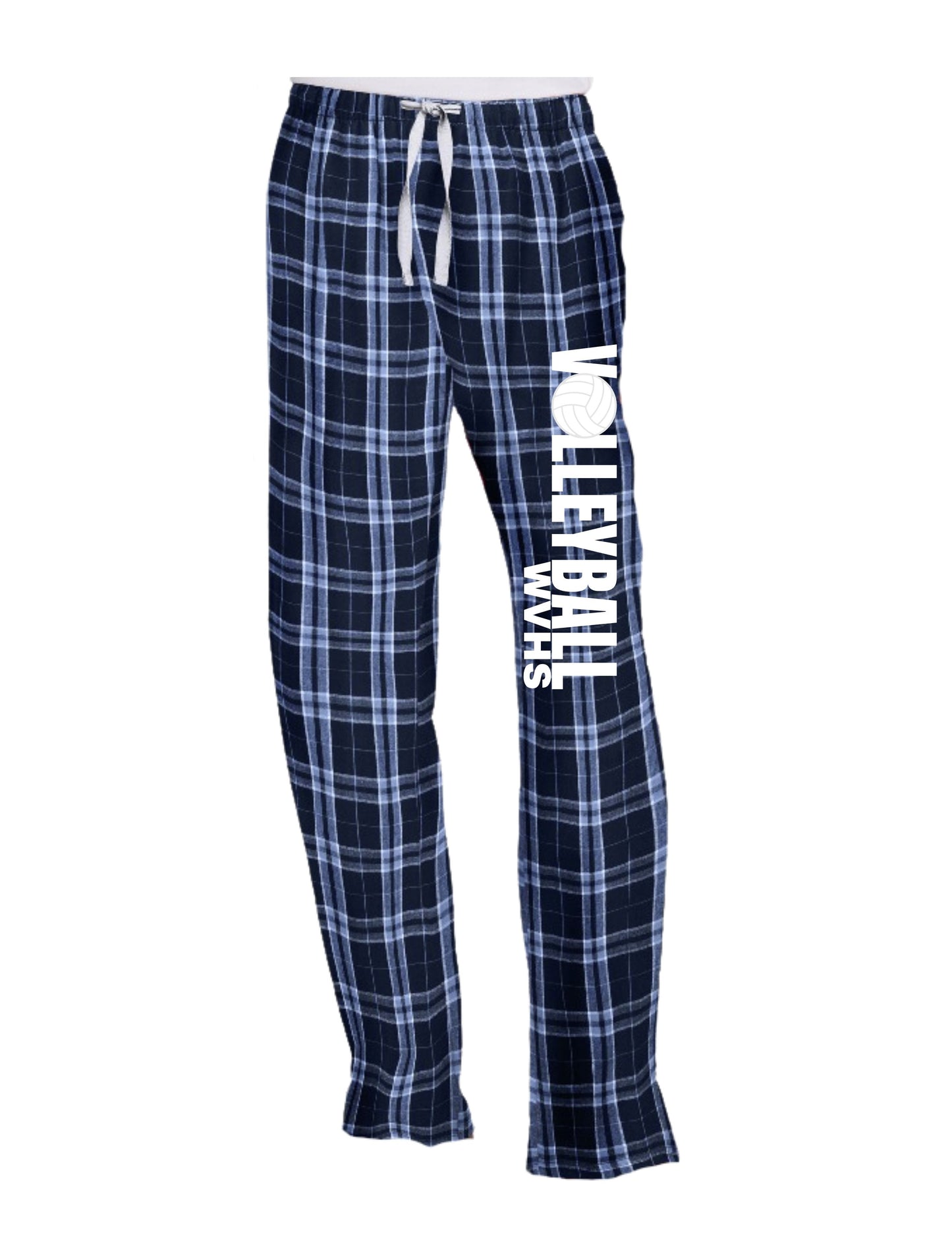 Wayne Valley Volleyball Plaid Pajama Pants